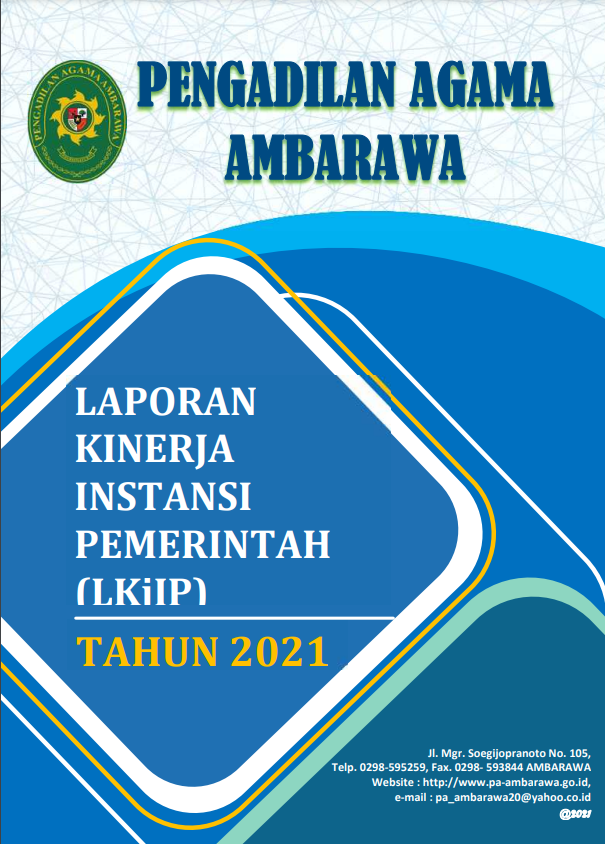 Lkjip Pengadilan Agama Ambarawa Kelas I B
